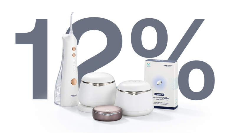 Das Sonic Dental-Sortiment mit 12 % Provision